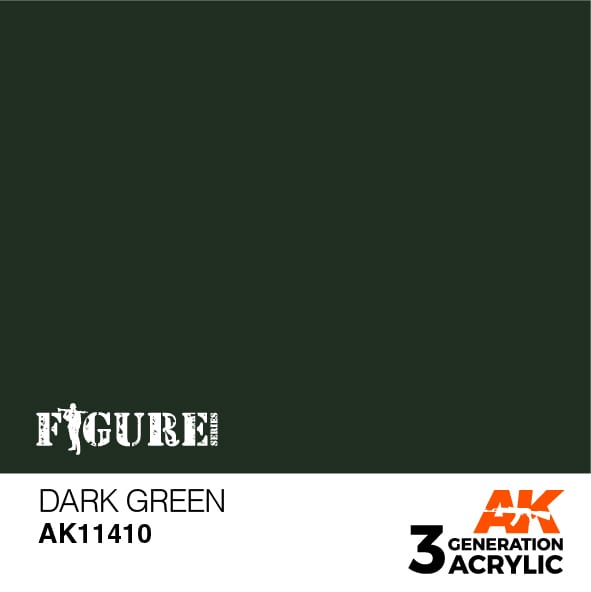 AK Interactive 3GEN Acrylic FIGURE - AK11410 Dark Green