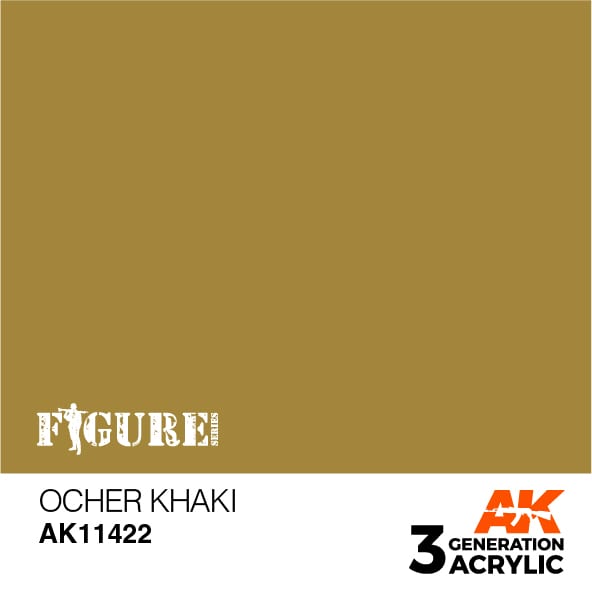 AK Interactive 3GEN Acrylic FIGURE - AK11422 Ocher Khaki