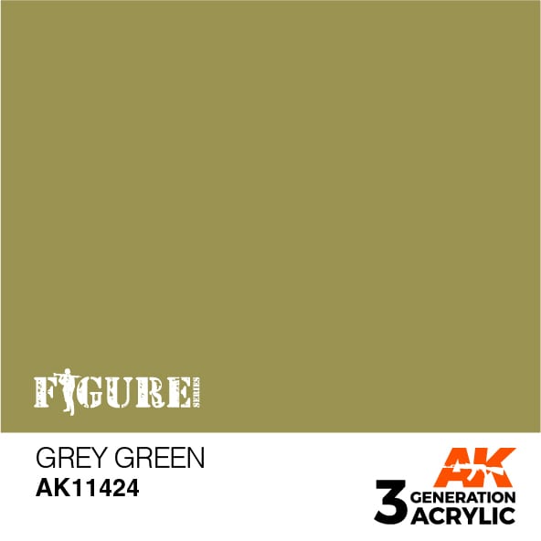 AK Interactive 3GEN Acrylic FIGURE - AK11424 Grey Green