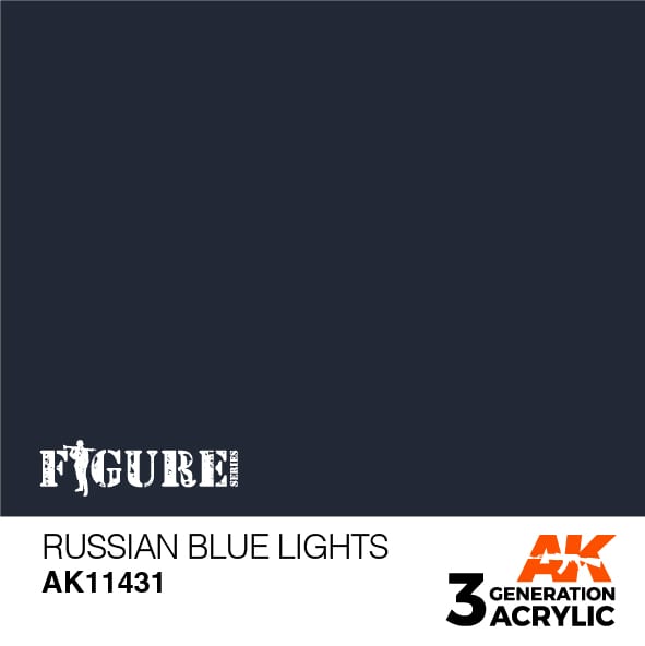 AK Interactive 3GEN Acrylic FIGURE - AK11431 Russian Blue Lights