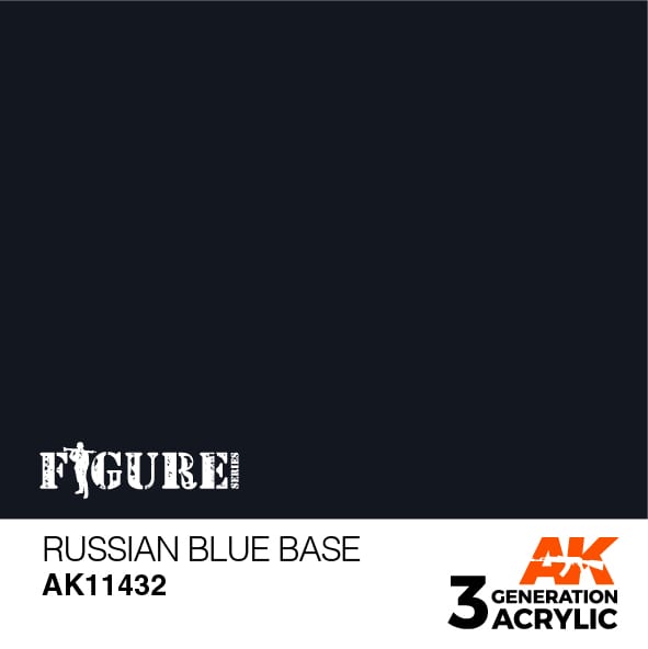 AK Interactive 3GEN Acrylic FIGURE - AK11432 Russian Blue Base