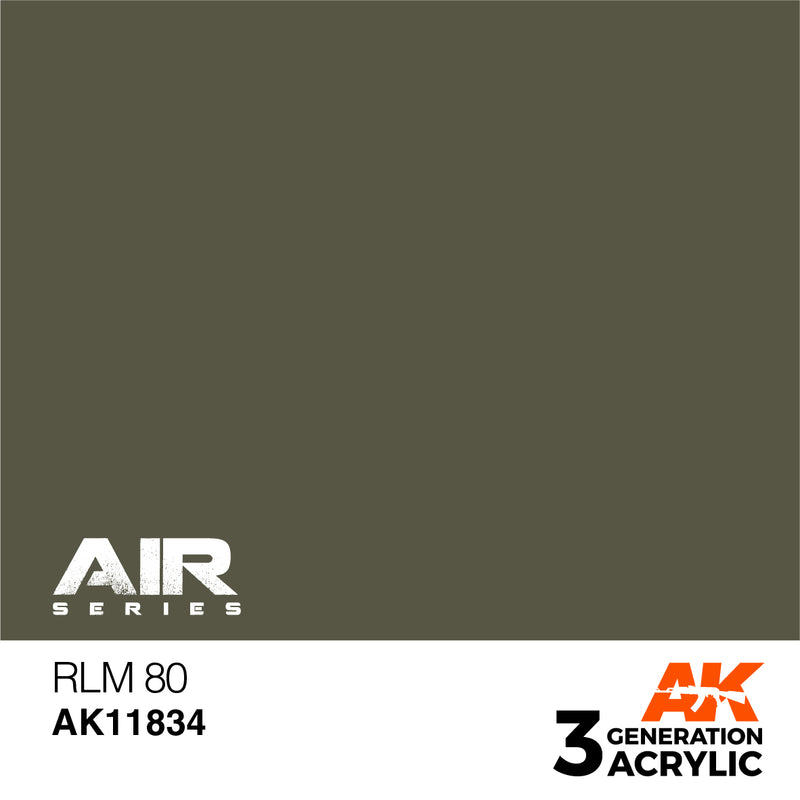 AK Interactive 3GEN Acrylic AIR - AK11834 RLM 80