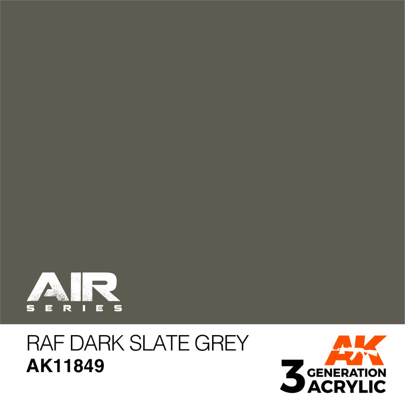 AK Interactive 3GEN Acrylic AIR - AK11849 RAF Dark Slate Grey