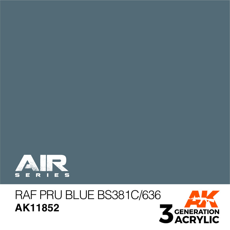 AK Interactive 3GEN Acrylic AIR - AK11852 RAF PRU Blue BS381C/636