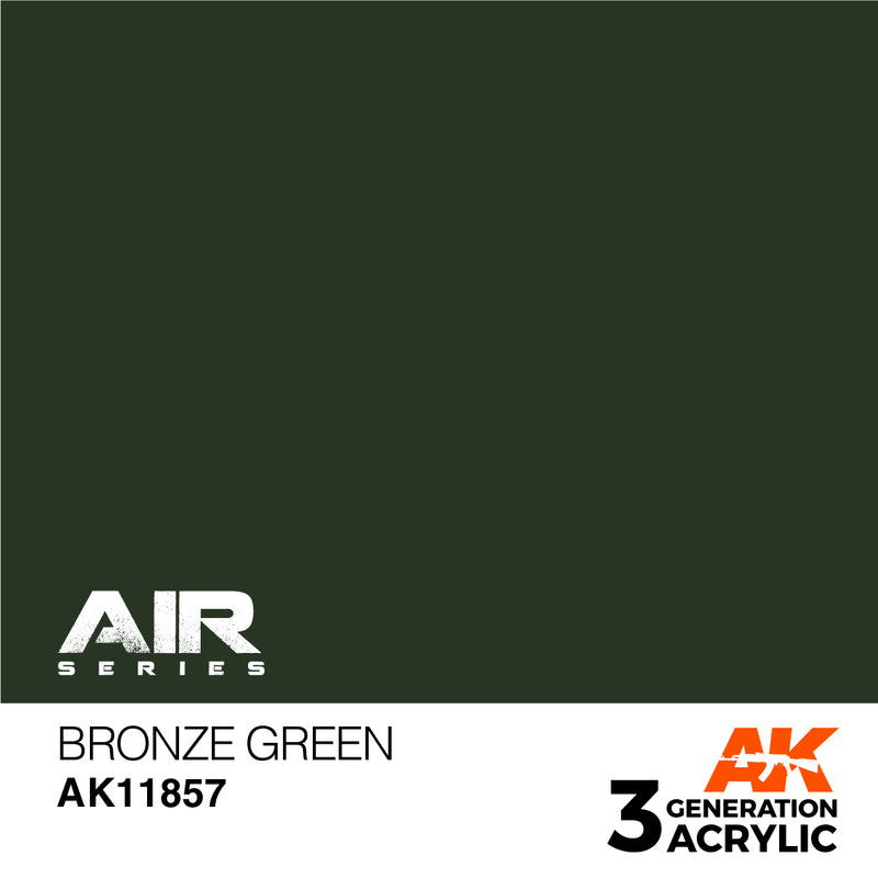 AK Interactive 3GEN Acrylic AIR - AK11857 Bronze Green