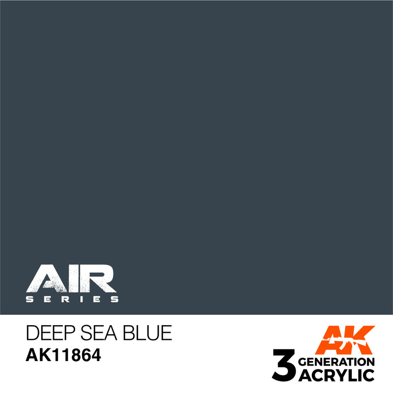 AK Interactive 3GEN Acrylic AIR - AK11864 Deep Sea Blue