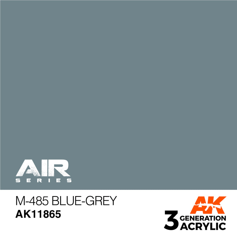 AK Interactive 3GEN Acrylic AIR - AK11865 M-485 Blue-Grey