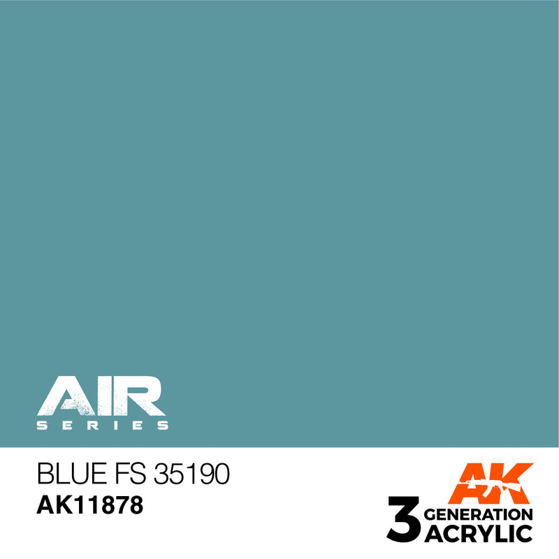AK Interactive 3GEN Acrylic AIR - AK11878 Blue FS 35190