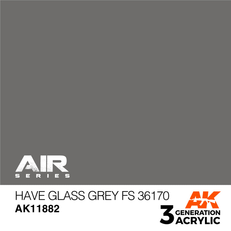 AK Interactive 3GEN Acrylic AIR - AK11882 Have Glass Grey FS 36170