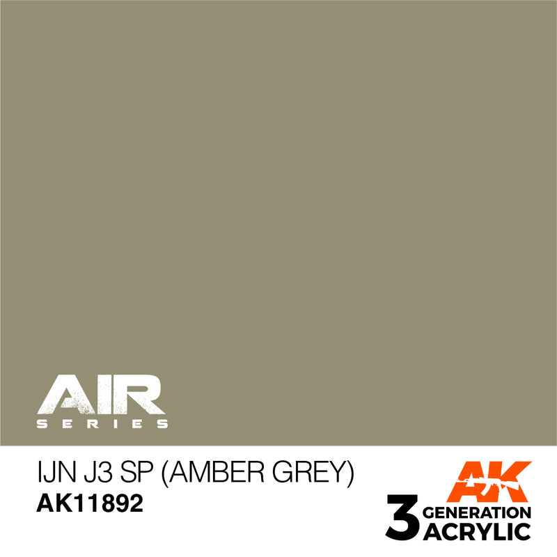 AK Interactive 3GEN Acrylic AIR - AK11892 IJN J3 SP (Amber Grey)