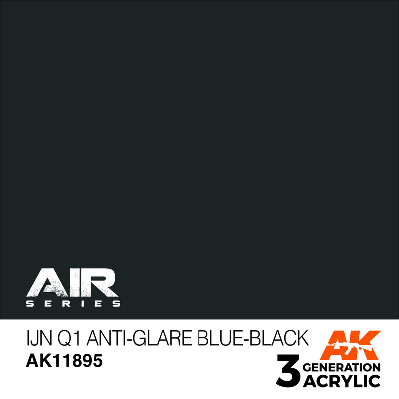 AK Interactive 3GEN Acrylic AIR - AK11895 IJN Q1 Anti-Glare Blue-Black