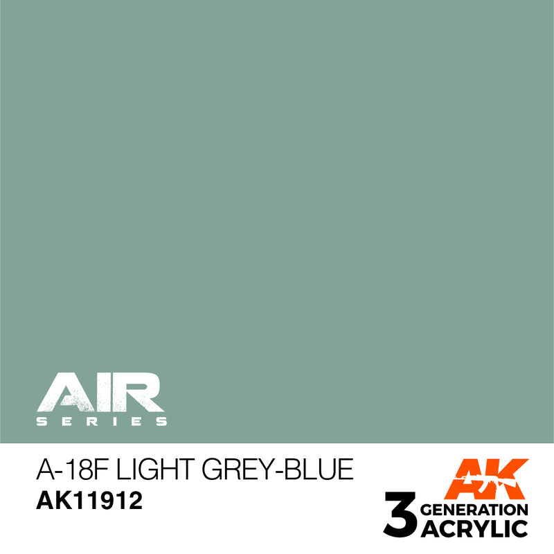 AK Interactive 3GEN Acrylic AIR - AK11912 A-18f Light Grey-Blue