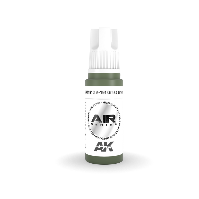 AK Interactive 3GEN Acrylic AIR - AK11913 A-19f Grass Green