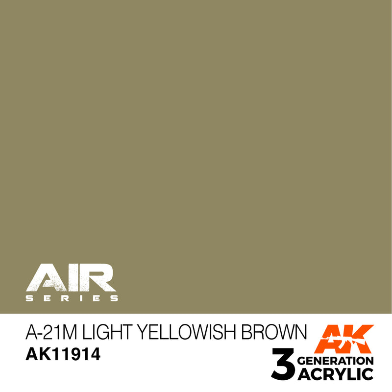 AK Interactive 3GEN Acrylic AIR - AK11914 A-21m Light Yellowish