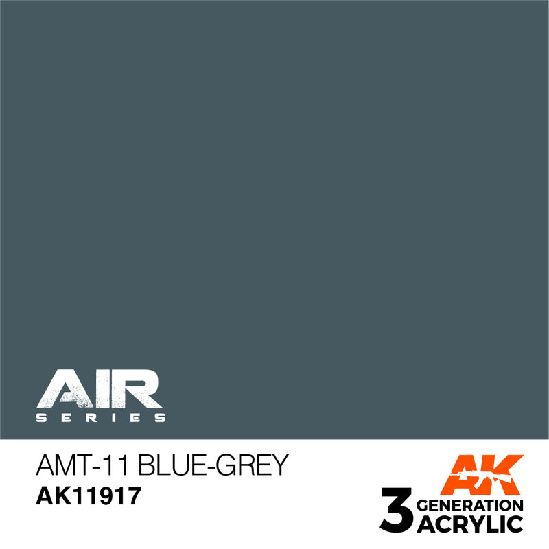 AK Interactive 3GEN Acrylic AIR - AK11917 AMT-11 Blue-Grey