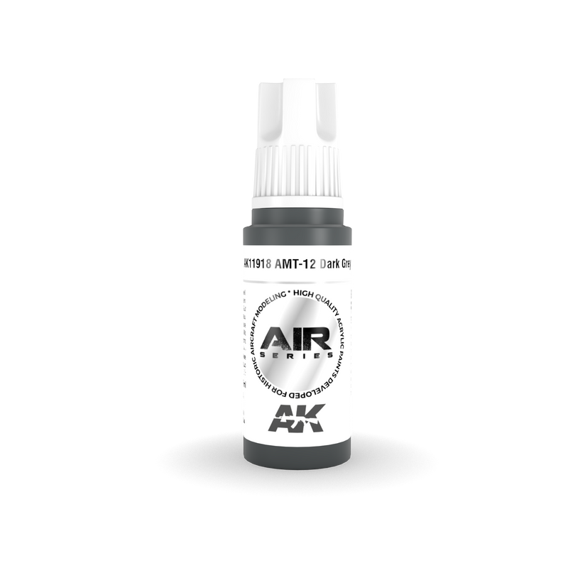 AK Interactive 3GEN Acrylic AIR - AK11918 AMT-12 Dark Grey