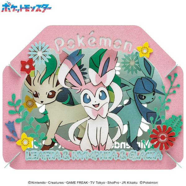 Paper Theater - Pokemon - Leafeon, Sylveon & Glaceon (PT-366)