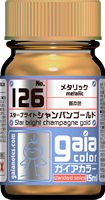 Gaia Metallic Color 126 - Star Bright Champagne Gold