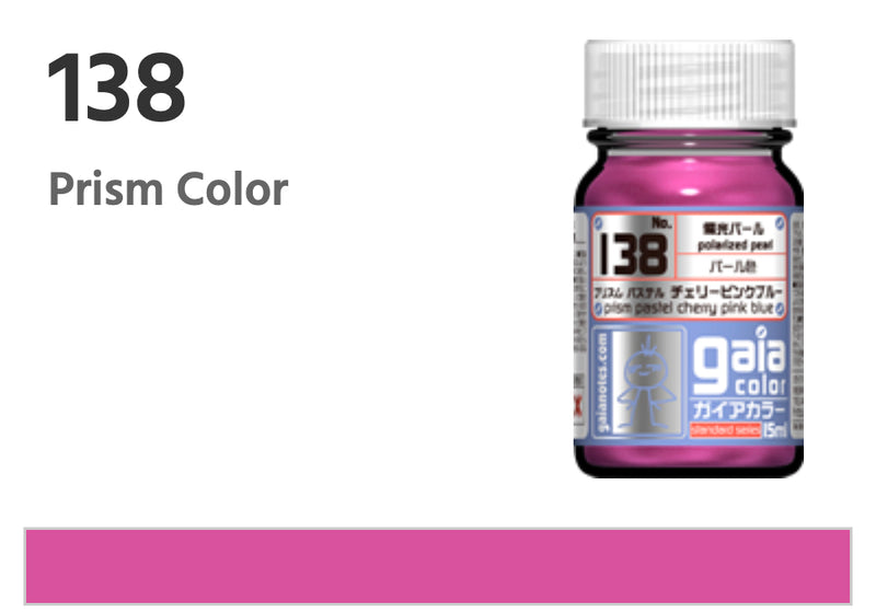Gaia Prism Color 138 - Prism Pastel Cherry Pink Blue