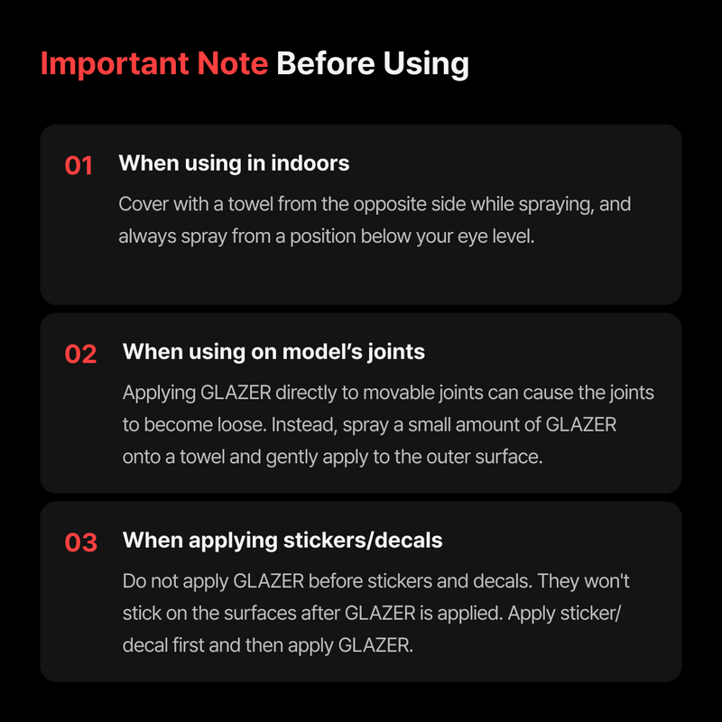 Gunprimer GLAZER Finishing Solution 60mL (GZ-60)