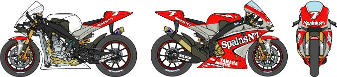 1/12 Yamaha YZR-M1 '04 No.7/No.33 (Tamiya Motorcycle Series 100)