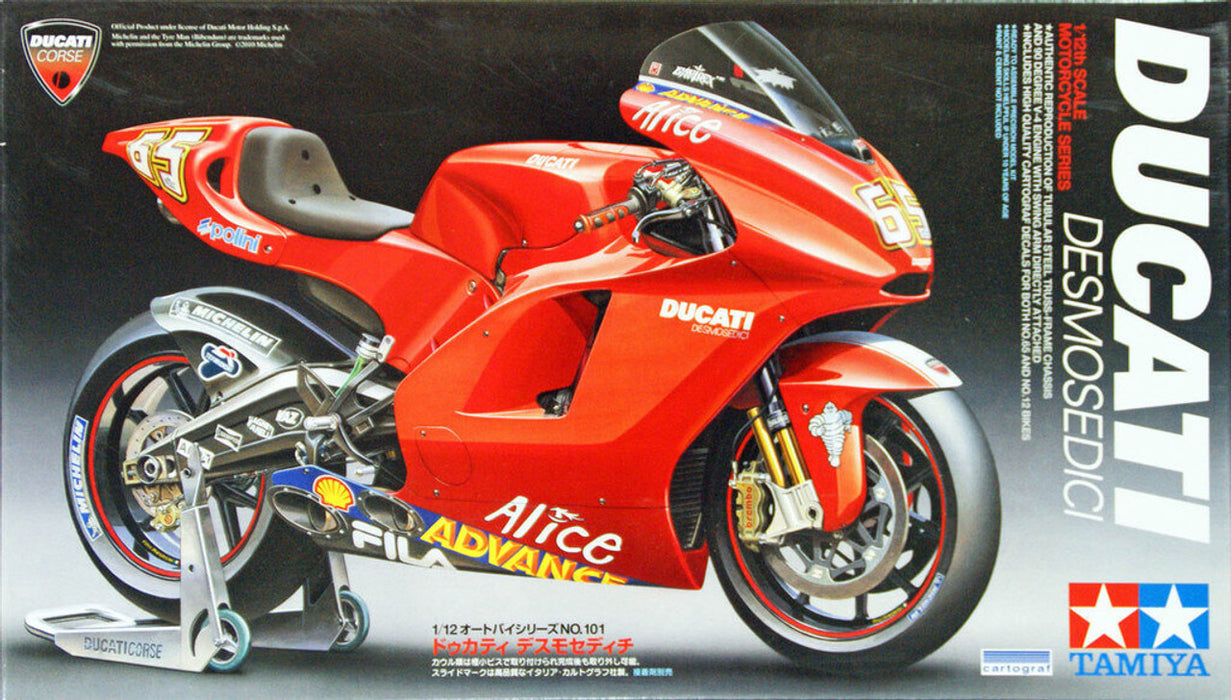 1/12 Ducati Desmosedici (Tamiya Motorcycle Series 101)