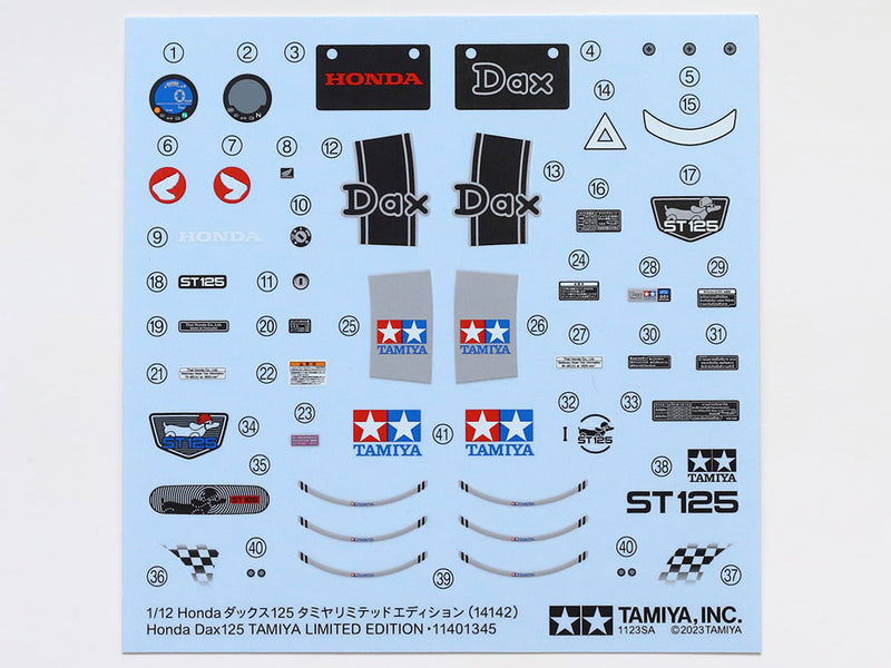 1/12 Honda DAX125 Tamiya Limited Edition (Tamiya Motorcycle Series 142)