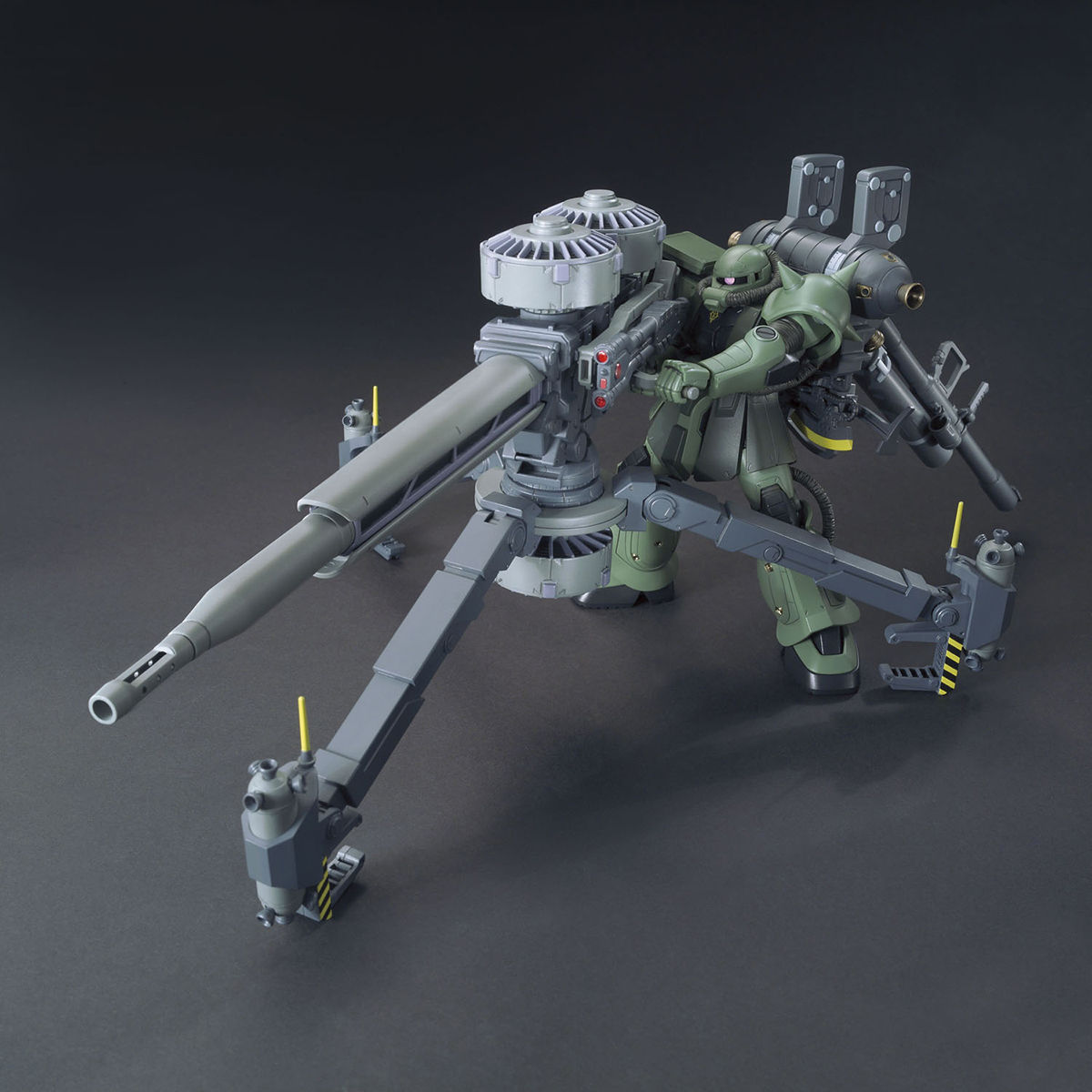 ロボット HG Zaku II + Big Gun Set Bandai High Grade (HG) HGTB 1/144 MS-06 Zaku II + Big Gun Set