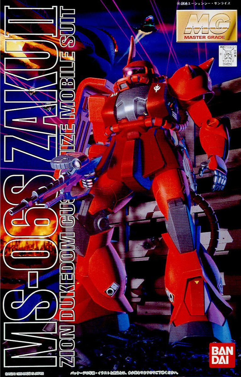 [Pre-order, ETA 2026 Q1] Master Grade (MG) 1/100 MS-06S Char's Zaku II