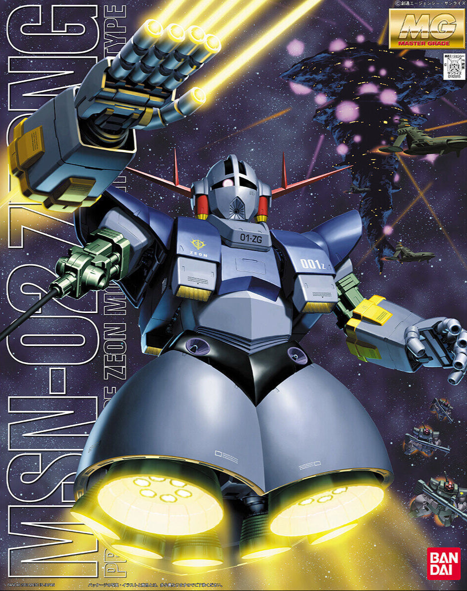 ロボット BANDAI MSN-02 ZEONG MG 1/100 Bandai Master Grade (MG) 1/100 MSN-02 Zeong - Argama Hobby
