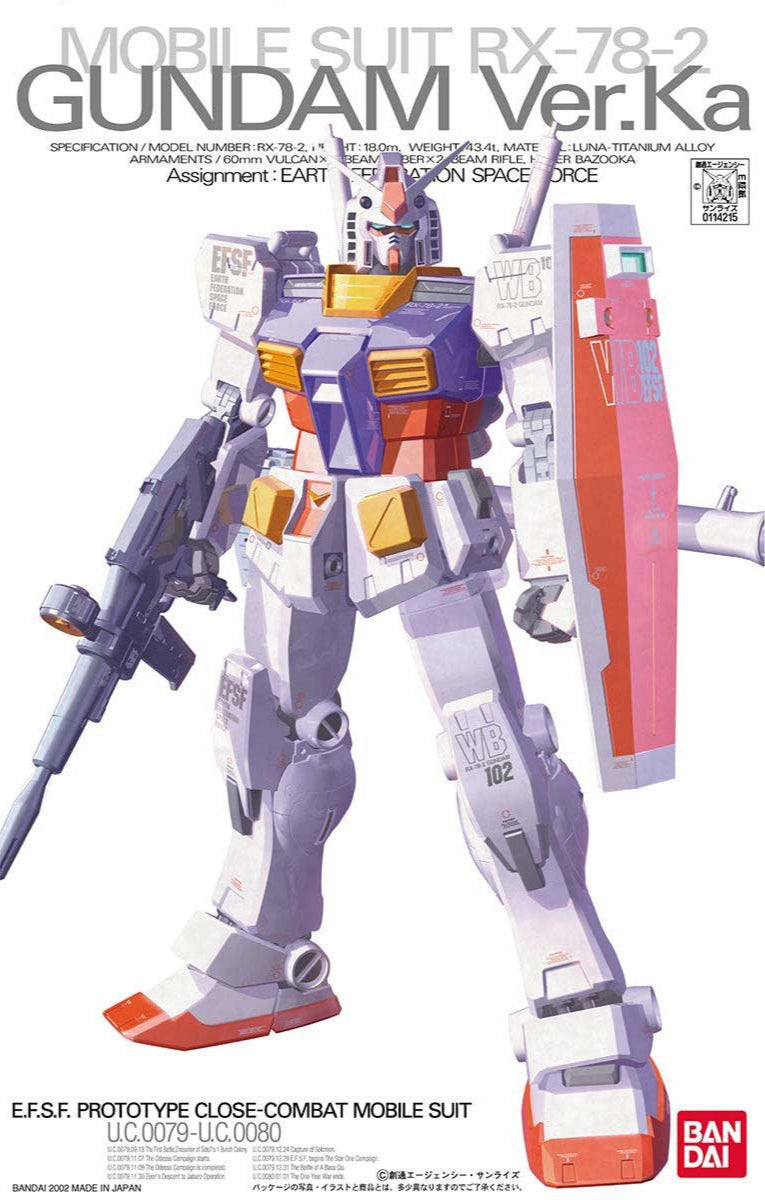 Master Grade (MG) 1/100 RX-78-2 Gundam Ver.Ka