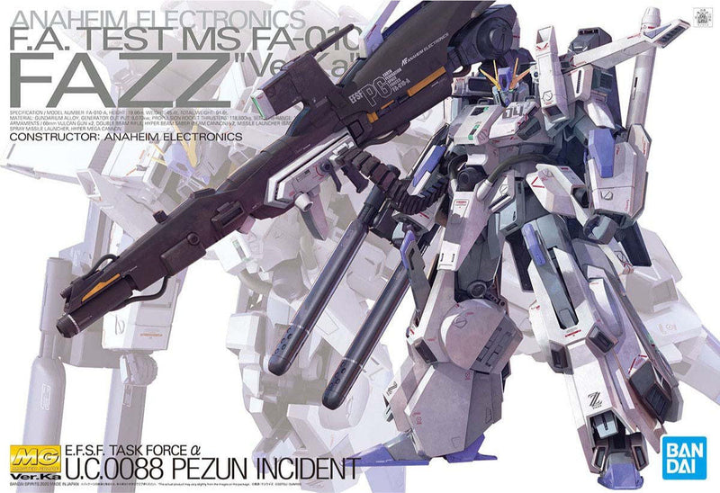 [Pre-order, ETA 2025 Q4] Master Grade (MG) 1/100 FA-010A FAZZ Ver.Ka