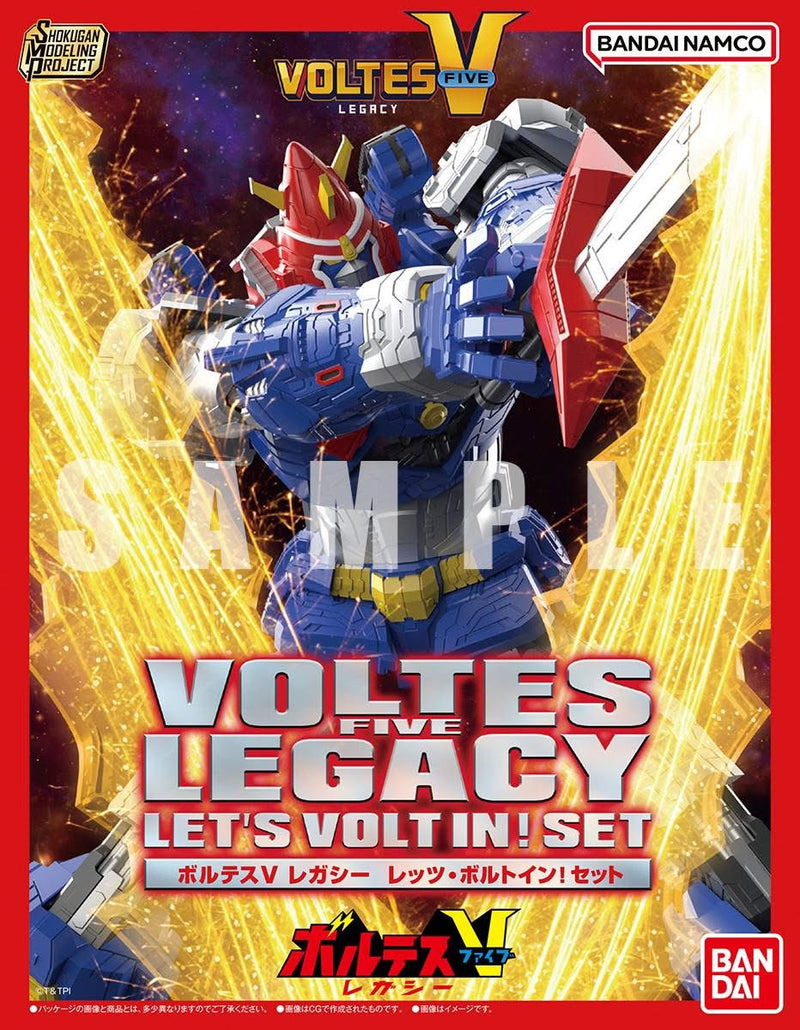 Shokugan SMP (Shokugan Modeling Project) - Voltes V Legacy - VOLTES V Legacy Let's! Volt In SET