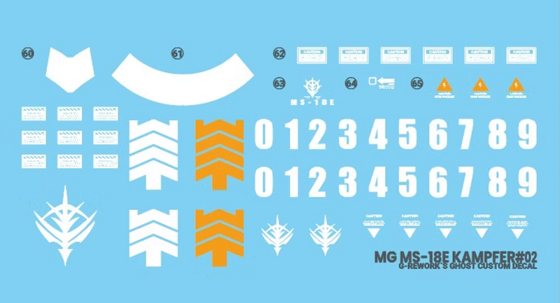 G-Rework Decal - MG MS-18E Kampfer Use