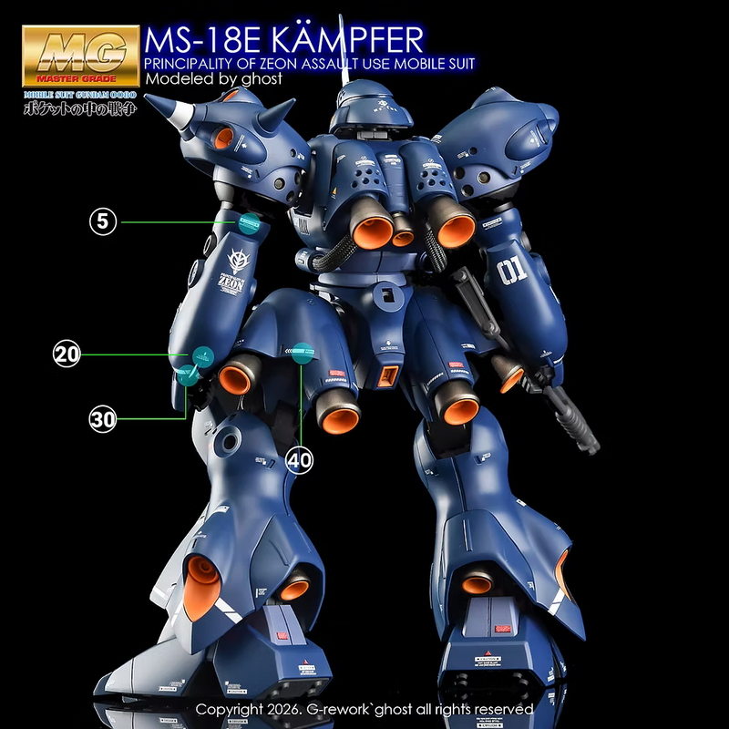 G-Rework Decal - MG MS-18E Kampfer Use