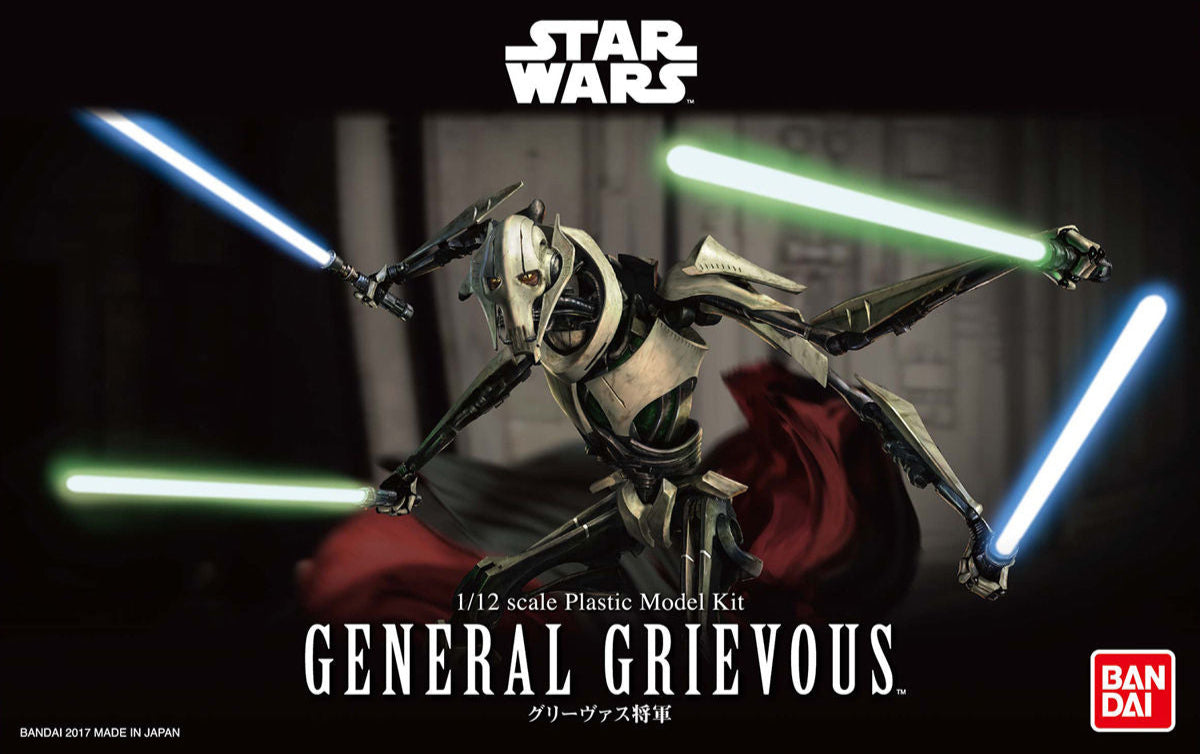 Bandai Star Wars 1/12 General Grievous - Argama Hobby - Canada