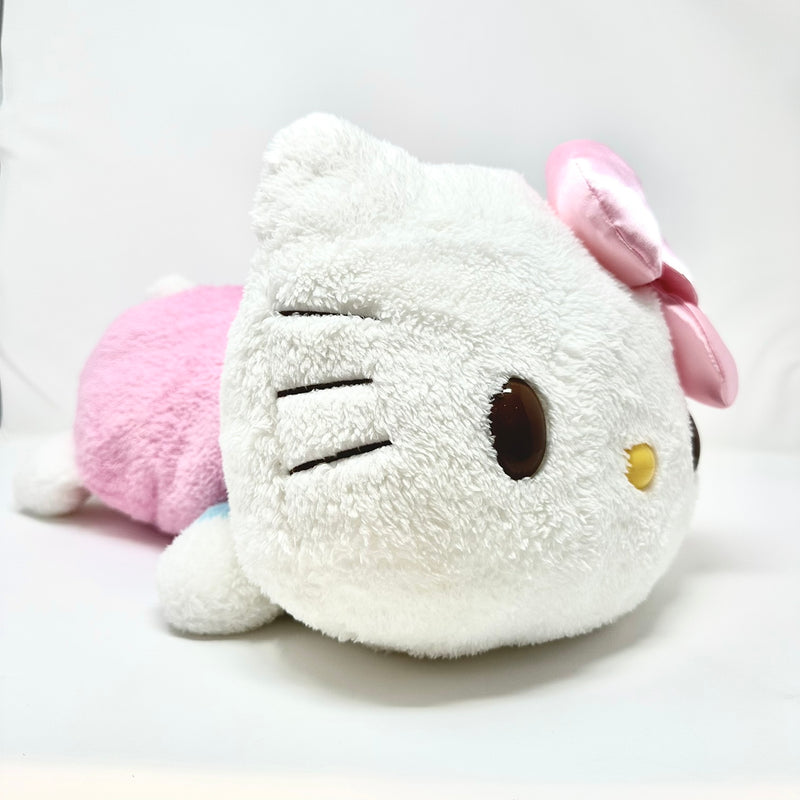 Sanrio Plush - Hello Kitty (Mega Jumbo Pastel Color Sleeping Pose 44cm Long)