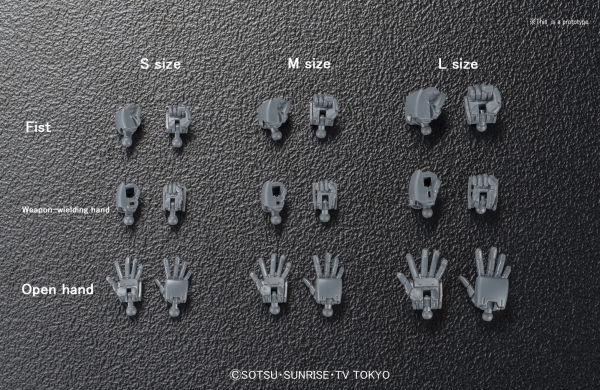 High Grade (HG) HGBF 1/144 Jigen Build Knuckles (Round)