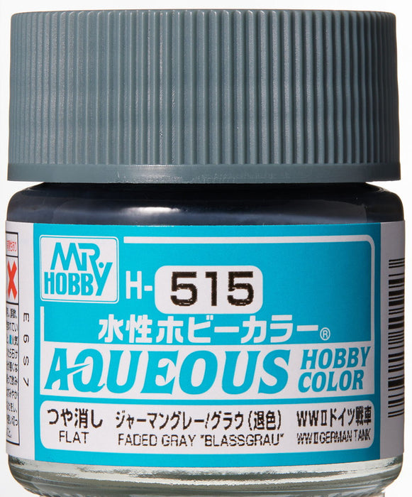 Mr.Hobby Aqueous Hobby Color H515 - Faded Gray Blassgrau WWII German Tank