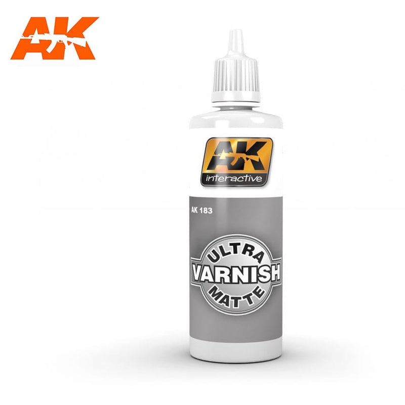 AK Interactive AK183 Ultra Matte Finish Top Quality Varnish 60ml