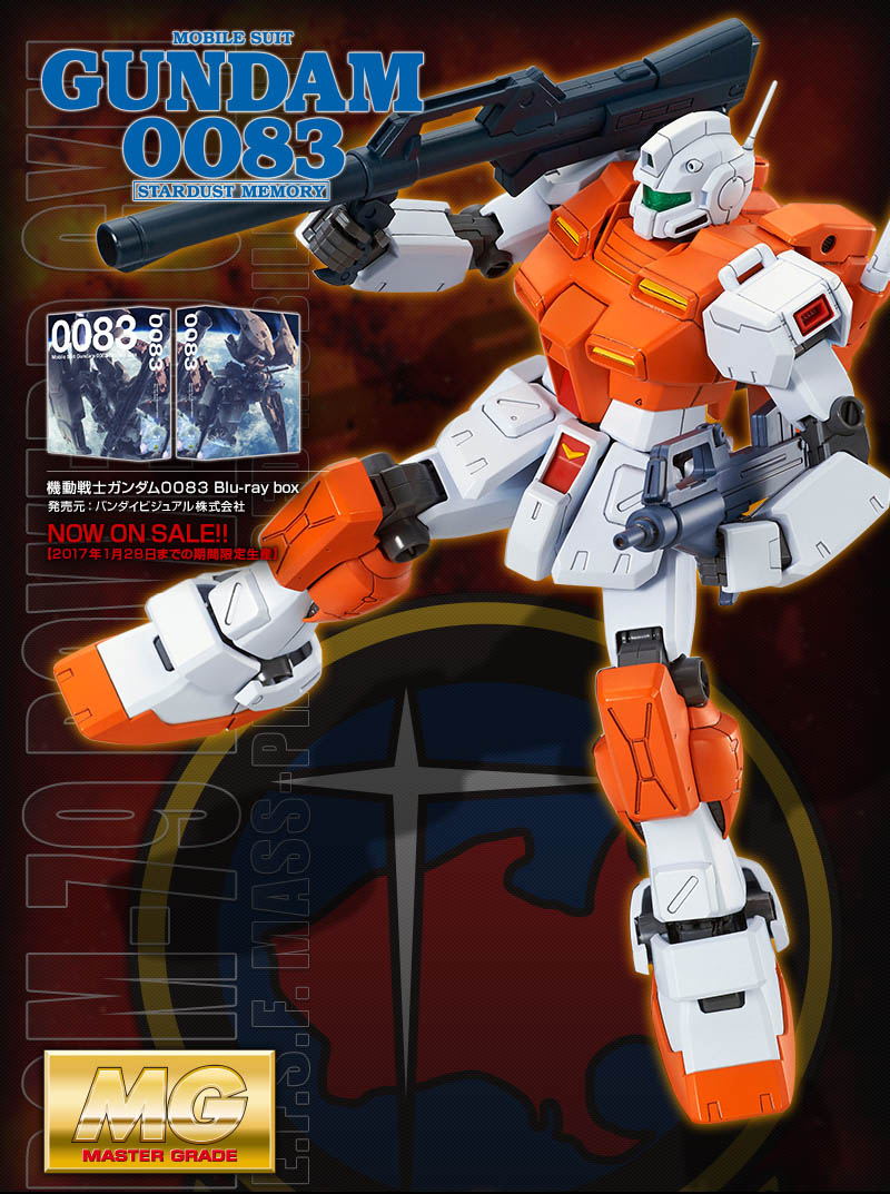 Premium Bandai Master Grade (MG) 1/100 RGM-79 Powered GM
