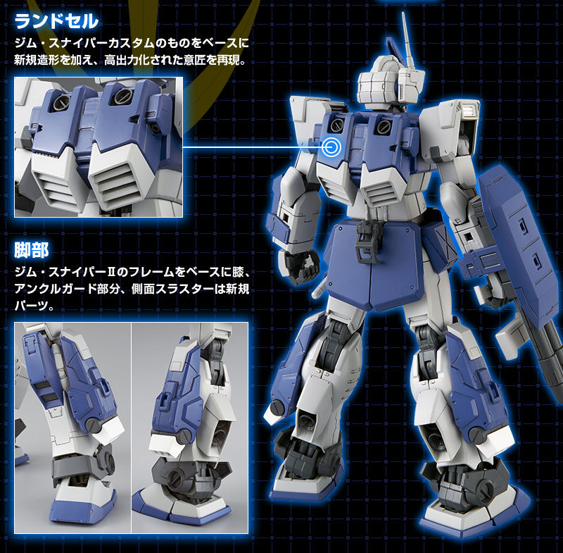 Premium Bandai Master Grade (MG) 1/100 RGM-79DO GM Dominance