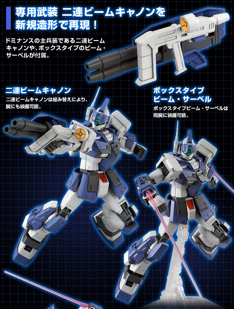 Premium Bandai Master Grade (MG) 1/100 RGM-79DO GM Dominance