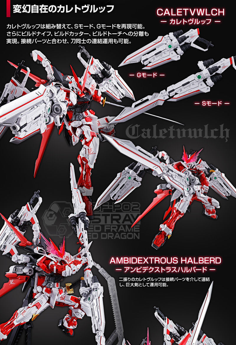 Premium Bandai Master Grade (MG) 1/100 MBF-P02 Gundam Astray Red Dragon