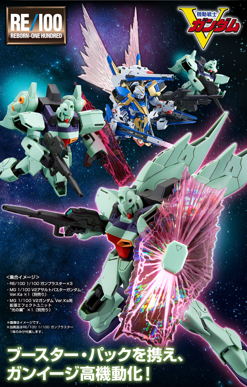 Premium Bandai RE/100 1/100 LM111E03 Gun Blaster
