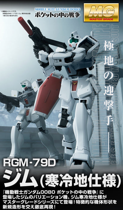 Premium Bandai Master Grade (MG) 1/100 RGM-79 GM [Cold Districts Type]