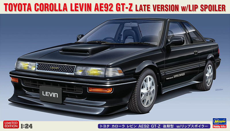 1/24 Toyota Corolla Levin AE92 GT-Z Late model w/ Lip Spoiler