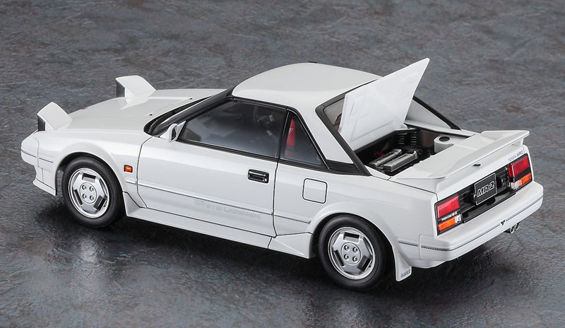 1/24 Toyota MR2 (AW11) Early Version White Lanner [1985] (Hasegawa 20656)