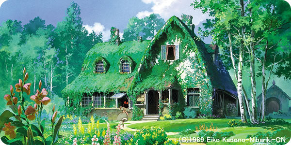 Sankei 1/150 Miniature Art Kit - Studio Ghibli - Kiki & Jiji's House (Okino's House) (Kiki's Delivery Service)