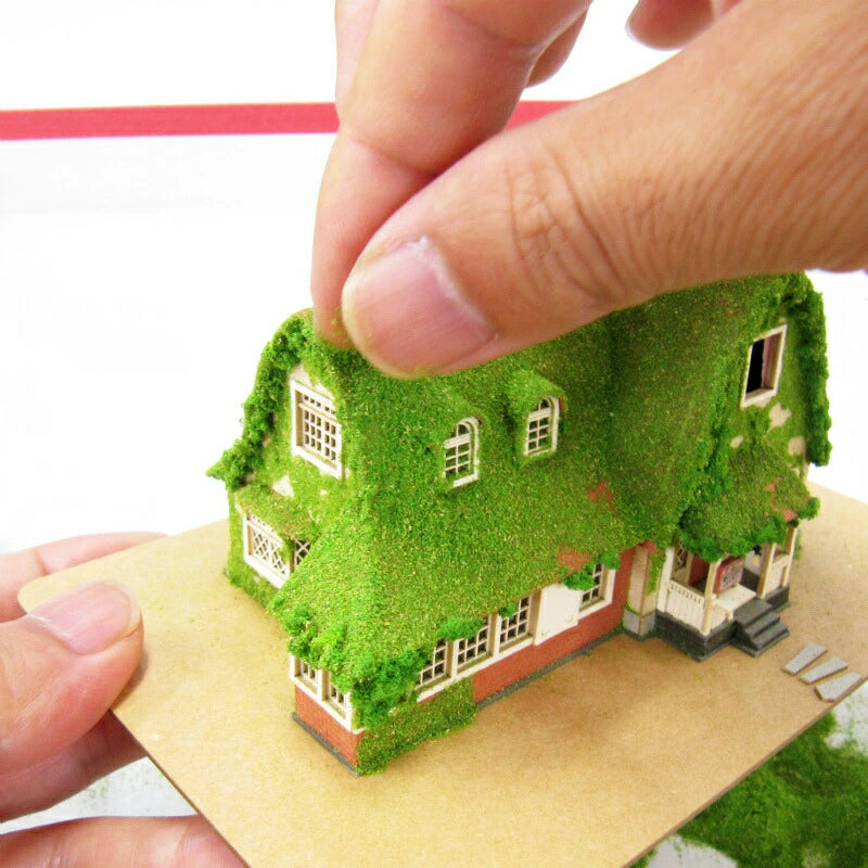 Sankei 1/150 Miniature Art Kit - Studio Ghibli - Kiki & Jiji's House (Okino's House) (Kiki's Delivery Service)